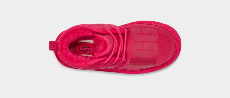 Pink Ugg Neumel Ii Scatter Graphic Kids' Boots | Saudi Arabia-3978602