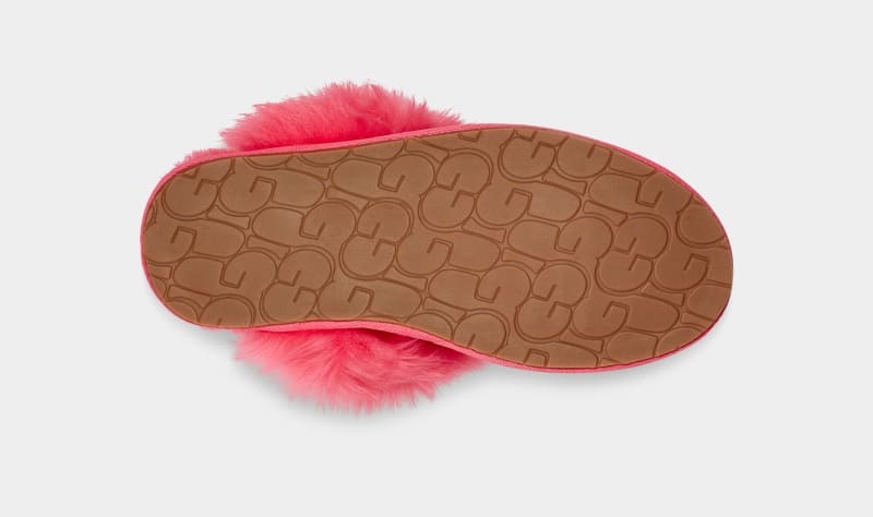 Pink Ugg Scuff Sis Women's Slippers | Saudi Arabia-3704258