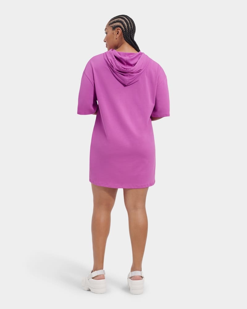 Purple Ugg Kassey Hooded T Shirt Women's Dress | Saudi Arabia-3501298