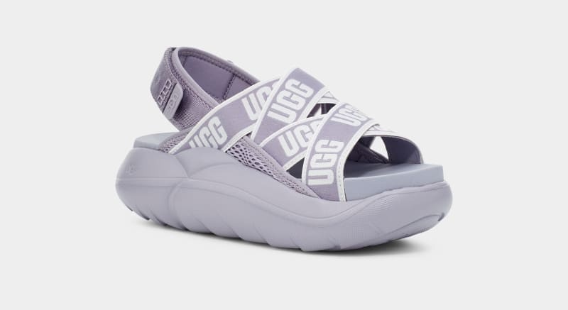 Purple Ugg La Cloud Women's Sandals | Saudi Arabia-7081245