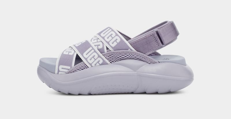 Purple Ugg La Cloud Women's Sandals | Saudi Arabia-7081245