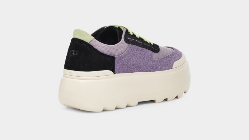 Purple Ugg Marin Mega Lace Women's Sneakers | Saudi Arabia-4029785