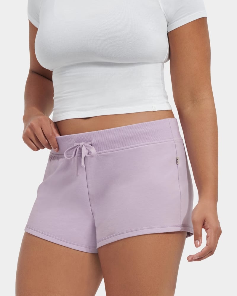 Purple Ugg Maurice Micro Terry Women's Shorts | Saudi Arabia-3805641