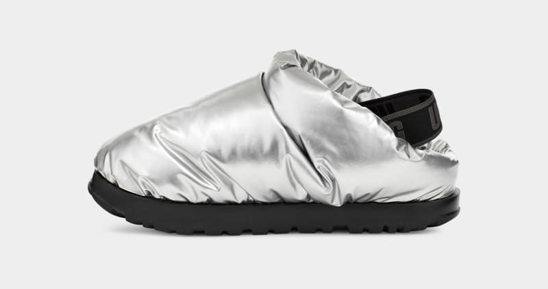 Silver Ugg Spaceslider Women's Slippers | Saudi Arabia-6532814