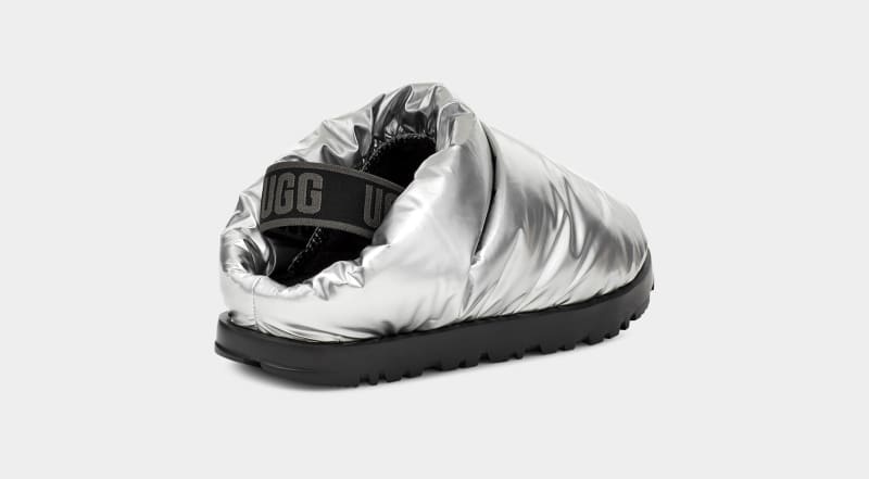 Silver Ugg Spaceslider Women's Slippers | Saudi Arabia-6532814