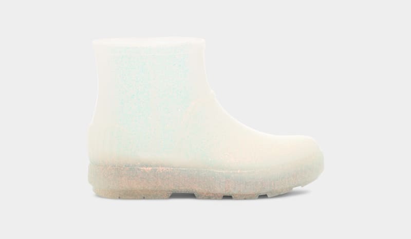 White Ugg Drizlita Glitter Kids\' Boots | Saudi Arabia-7594128