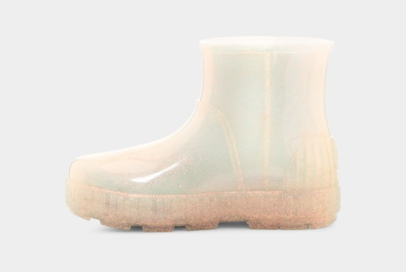 White Ugg Drizlita Glitter Women's Boots | Saudi Arabia-0319758