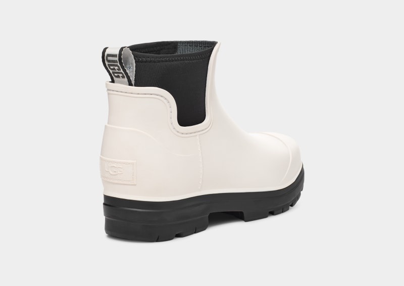 White Ugg Droplet Women's Chelsea Boots | Saudi Arabia-2043576