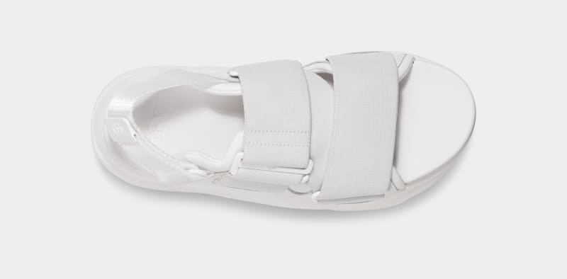 White Ugg La Street Women's Sandals | Saudi Arabia-8730915