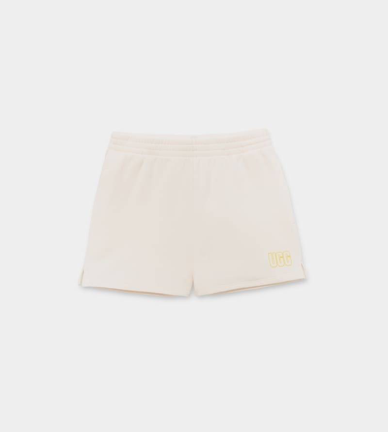 White Ugg Noni Women's Shorts | Saudi Arabia-6031458