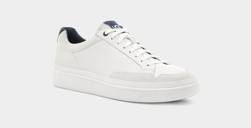 White Ugg South Bay Low Men's Sneakers | Saudi Arabia-5369128