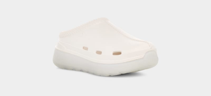 White Ugg Tasman Sport Kids' Slippers | Saudi Arabia-6132875