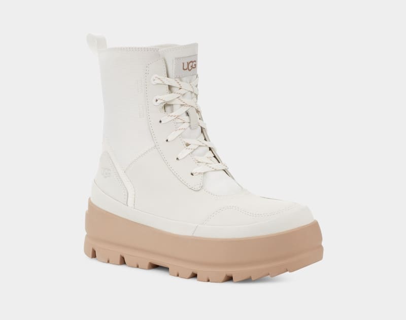 White Ugg The Ugg Lug Women's Boots | Saudi Arabia-6410753