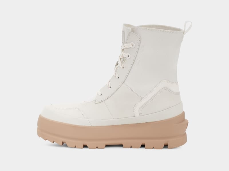 White Ugg The Ugg Lug Women's Boots | Saudi Arabia-6410753