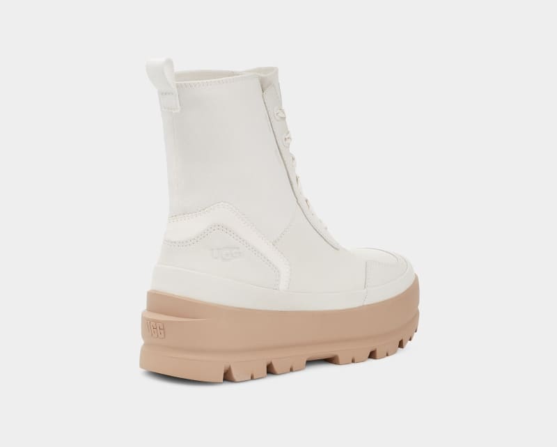 White Ugg The Ugg Lug Women's Boots | Saudi Arabia-6410753