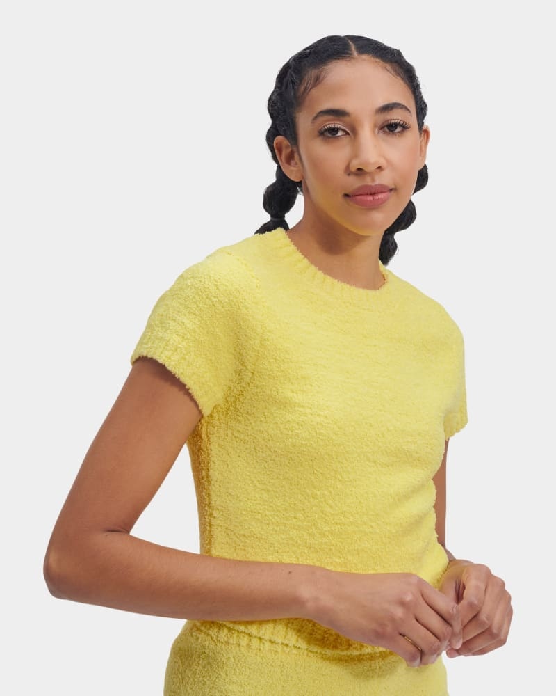 Yellow Ugg Zadie Women's Tops | Saudi Arabia-5671408